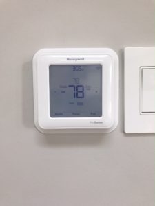 Honeywell Smart thermostat panel 